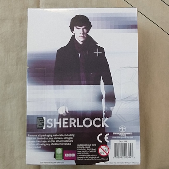Sherlock Action Figure NIB - Picture 3 of 3